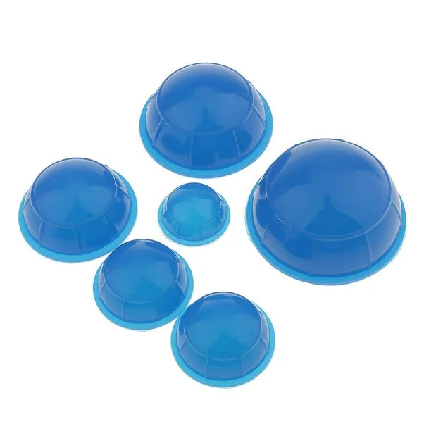 Juego De Ventosas De Silicona De 12 Piezas, Juego De Terapia