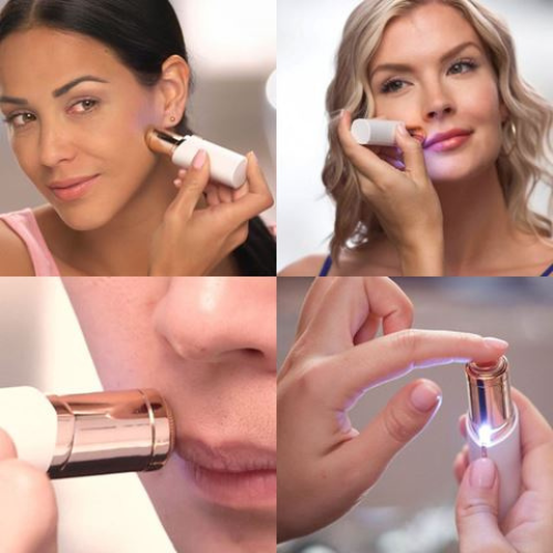 Removedor de vellos portable formato labial