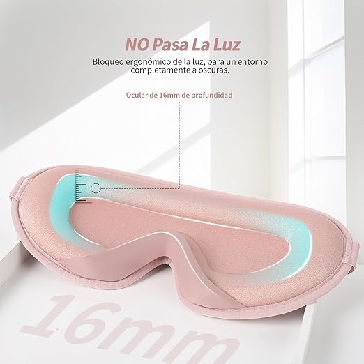 Antifaz para Dormir Ergonomico 3D