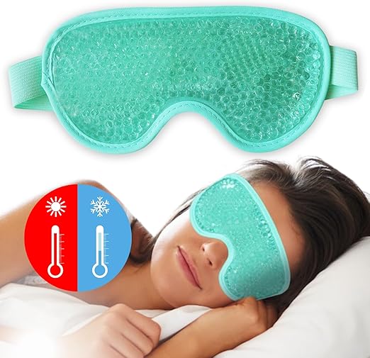 Antifaz gel frio calor para ojos cansados