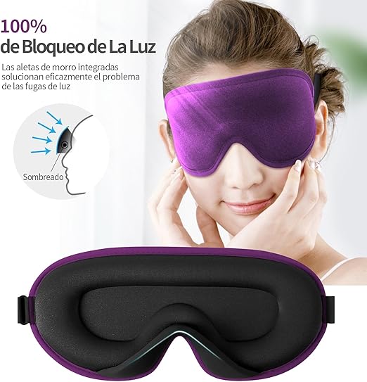 Antifaz para Dormir Ergonomico 3D