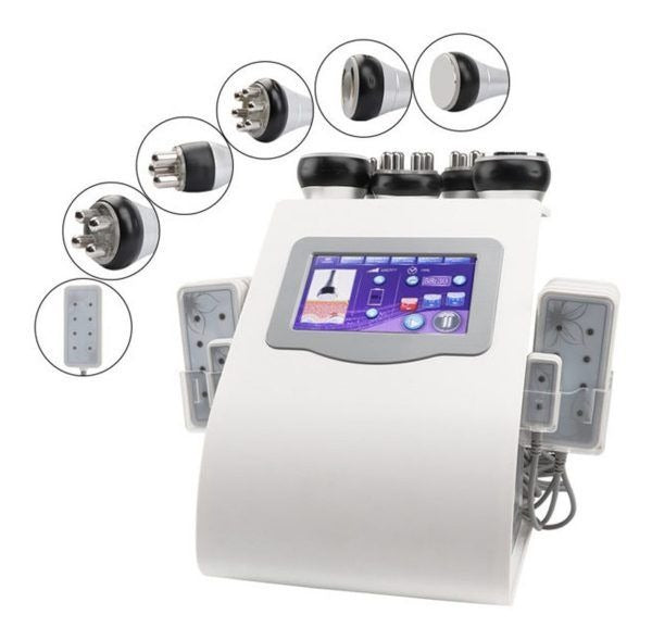 Combinado Estética 6 en 1 – Lipoláser, RF, Cavitación, Vacum