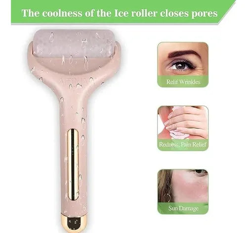 Rodillo Descongestivo Facial Ice Masajeador