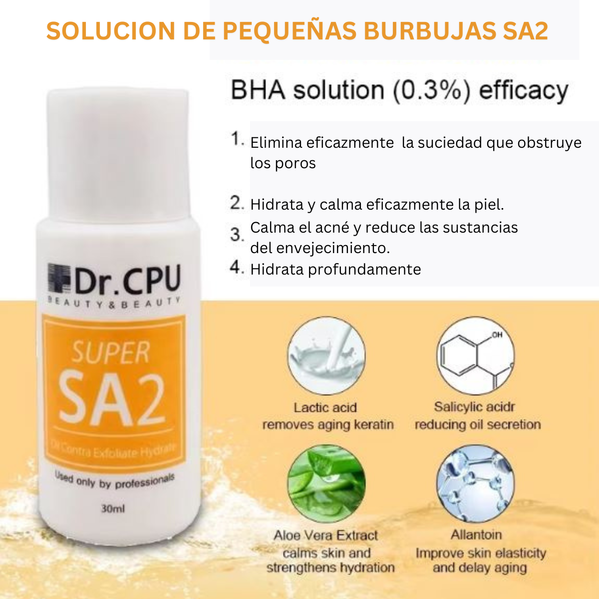 Set x3 Lociones de Limpieza para Hydrafacial