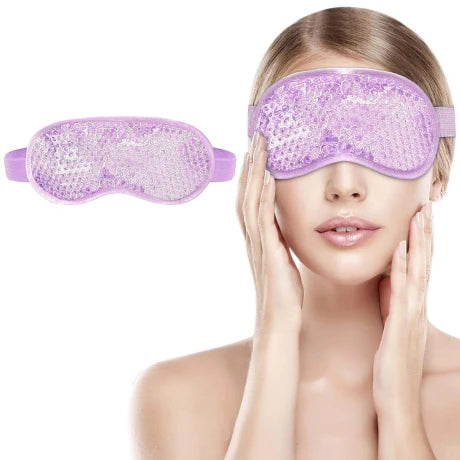 Antifaz gel frio calor para ojos cansados
