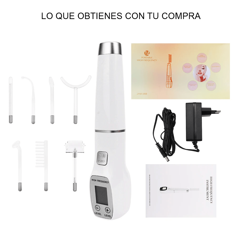 Alta frecuencia profesional 7 electrodos