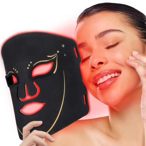 Máscara Facial Led Fototerapia 7 Colores Inalambrica
