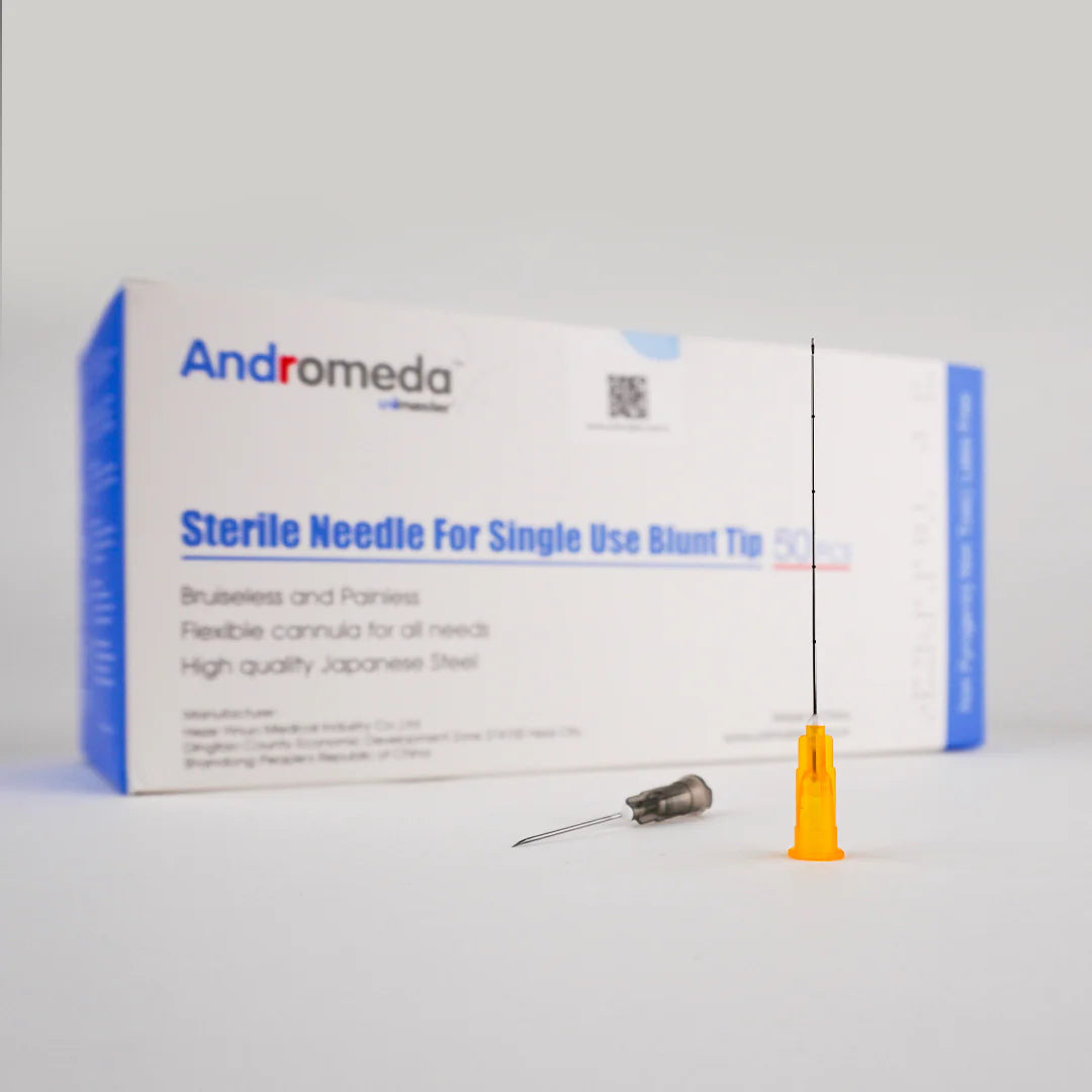 Canula Medica Unimaster 22g 25g 27g 50mm pack x10u