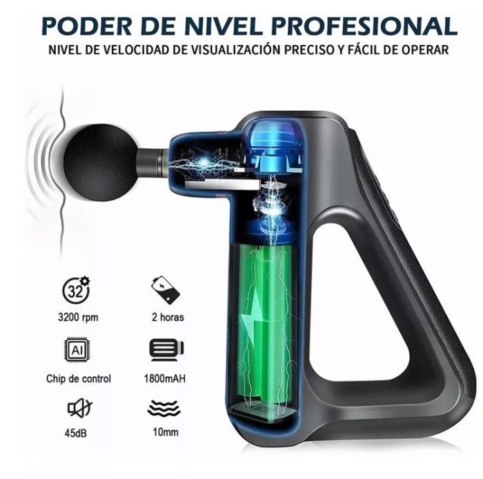 Martillo masajeador 32 niveles