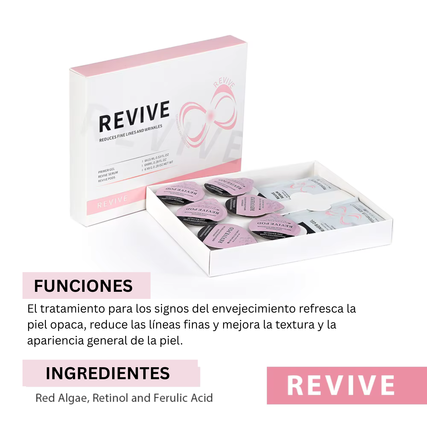 Pack Capsugen de 6 Primer Gel + 6 Serums + 6 Capsulas