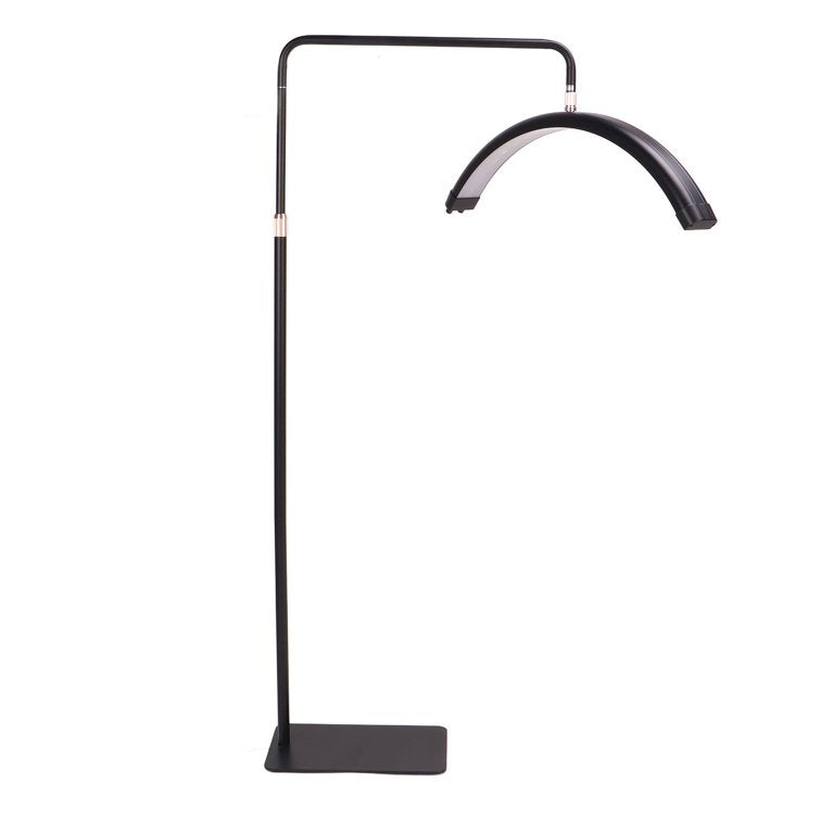 Lampara media luna de pie Grande