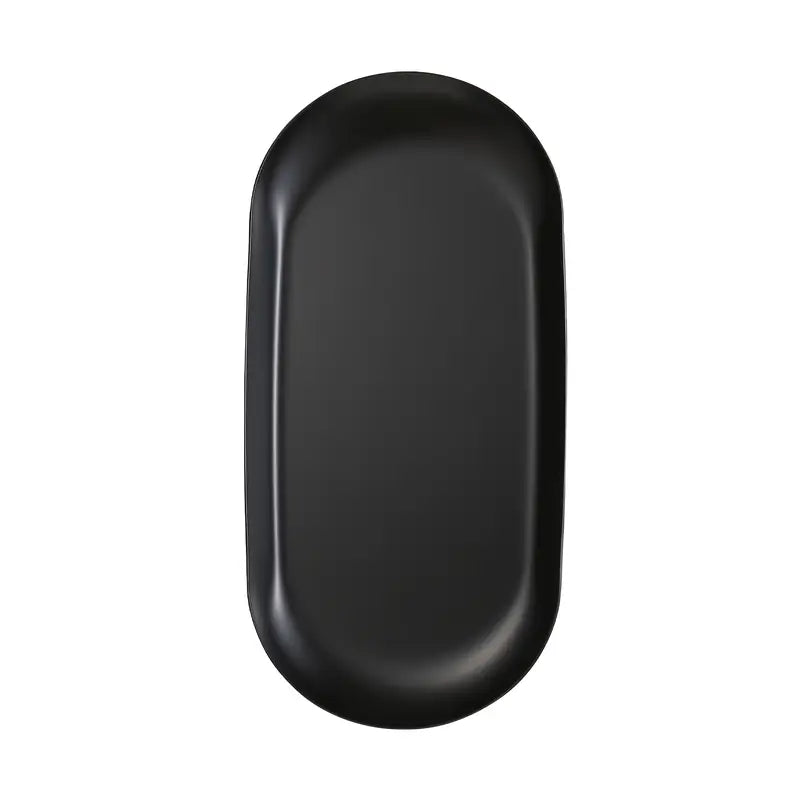 Bandeja metalica oval – Acero Pulido