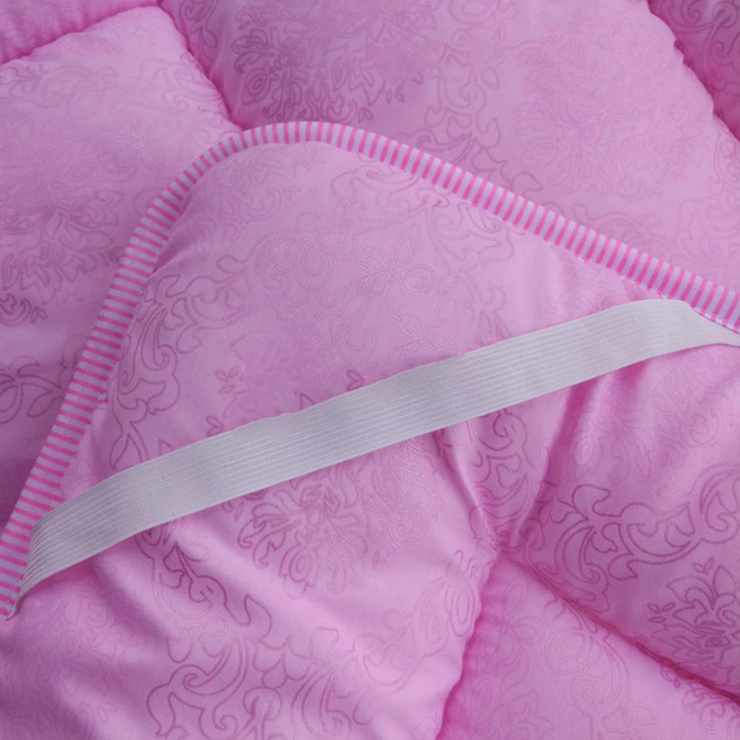 Cubre camilla acolchado para spa con orificio facial