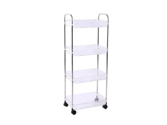 Carrito Organizador con Ruedas – Transparente