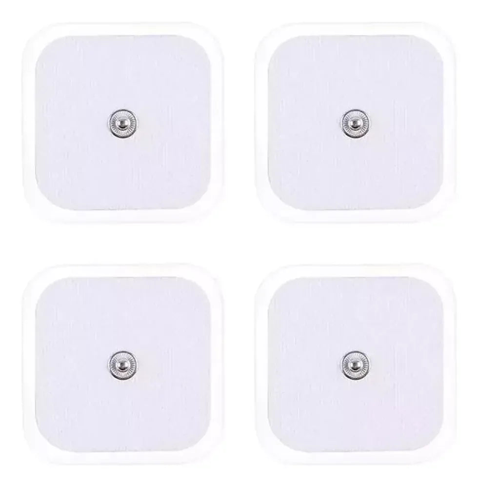 Par de Parches Electrodos Autoadhesivos para Electroestimuladores – X2 unidades