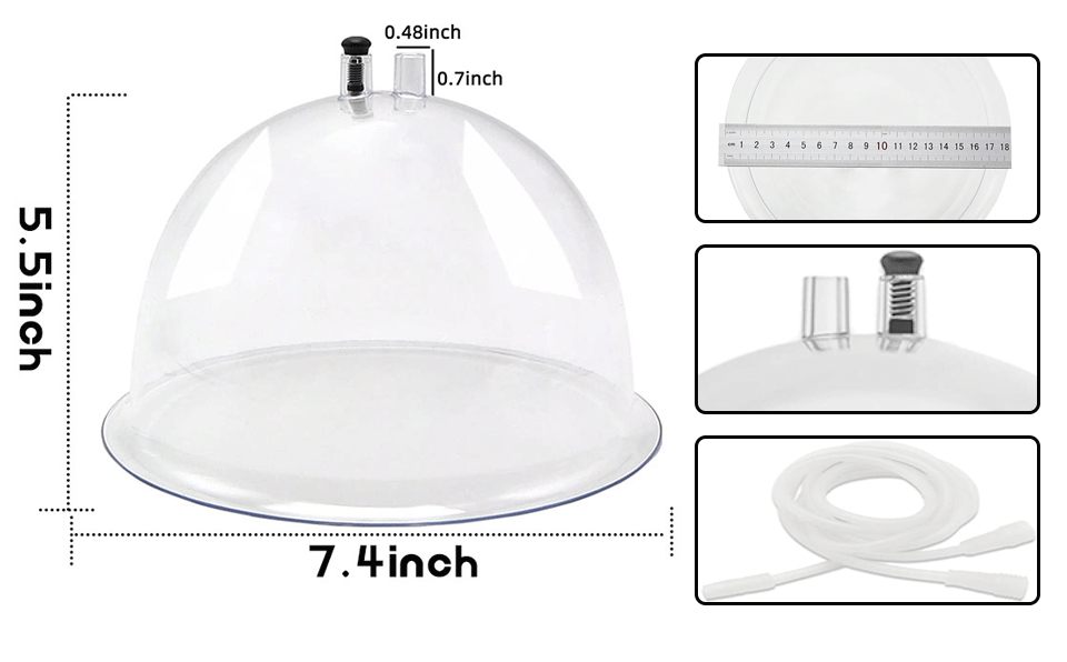 Copas para Vacum 160mm – Pack x2 unidades