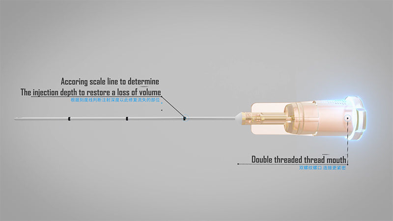 Canula Medica Unimaster 22g 25g 27g 50mm