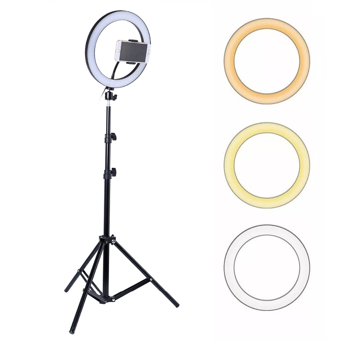 Aro de Luz LED con tripode