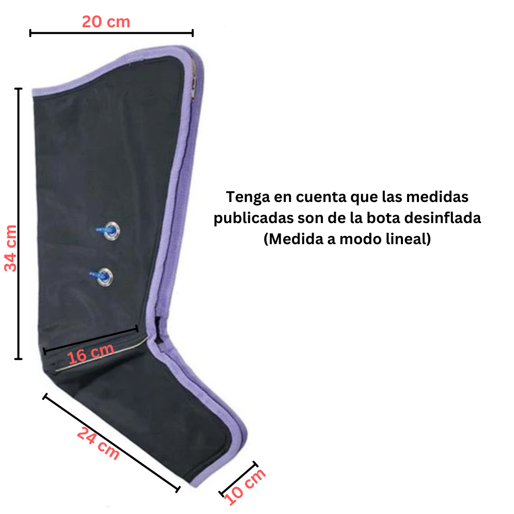 Botas de Presoterapia por Compresión de Aire – Modelo PN-9400