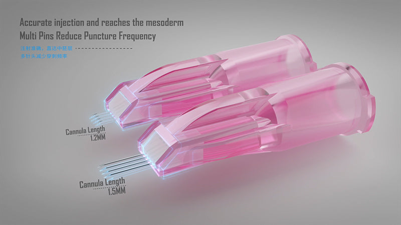Agujas Nanosoft 34g 1.2mm Microneedling X1 Unidad