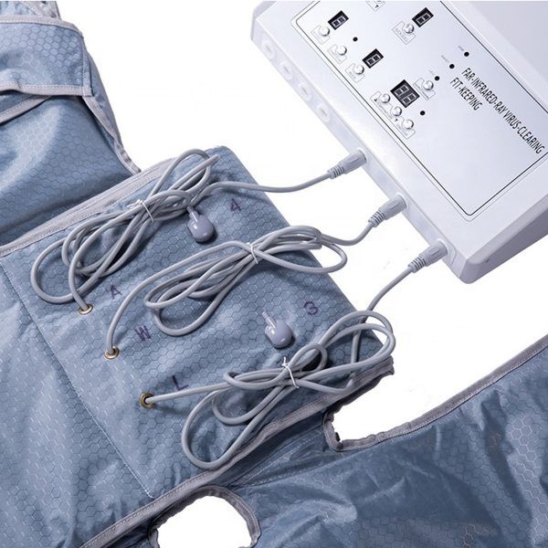 Traje de Presoterapia Profesional + Infrarrojo (Termoterapia) – Uso Estético Avanzado