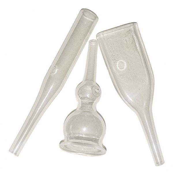 Set Micro Copas de Cristal para Vacum – 3 Piezas
