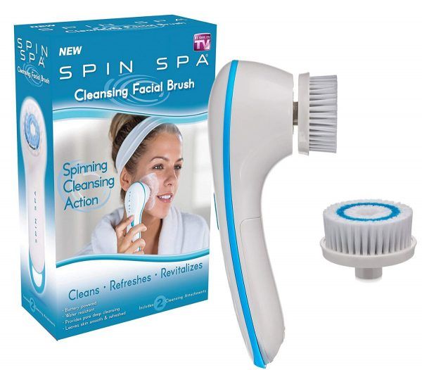 Spin Spa – Cepillo de Limpieza Facial Eléctrico