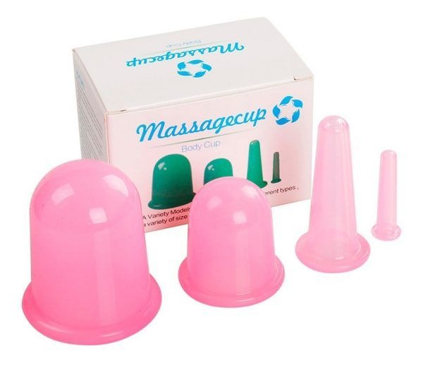 Ventosa China Masajeador de Silicona – Pack x4