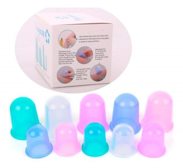 Ventosa China Masajeador de Silicona – Pack x4