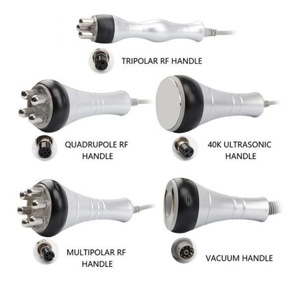 Combinado Estética 6 en 1 – Lipoláser, RF, Cavitación, Vacum