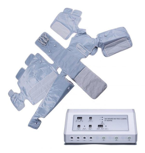 Traje de Presoterapia Profesional + Infrarrojo (Termoterapia) – Uso Estético Avanzado