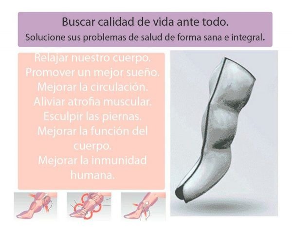 Botas de Presoterapia por Compresión de Aire – Modelo PN-9400