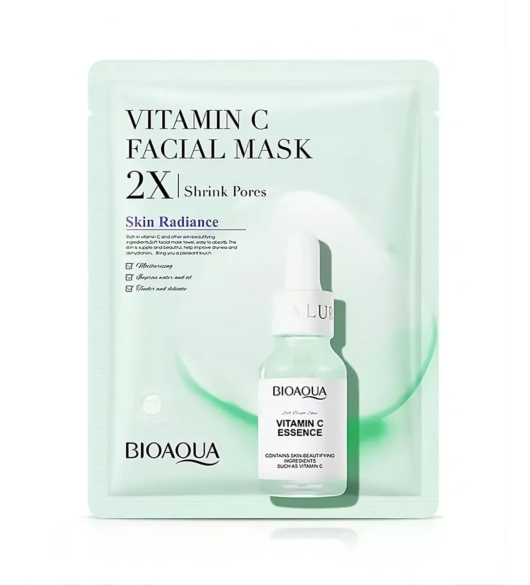 Mascarilla de Tela Facial Bioaqua Hidratante