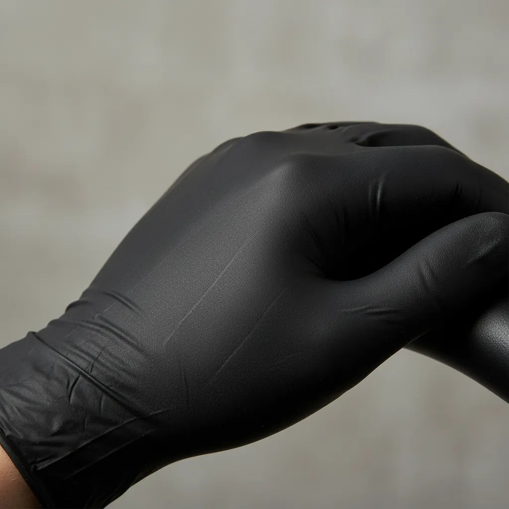 Guantes De Nitrilo Negros Caja 100u