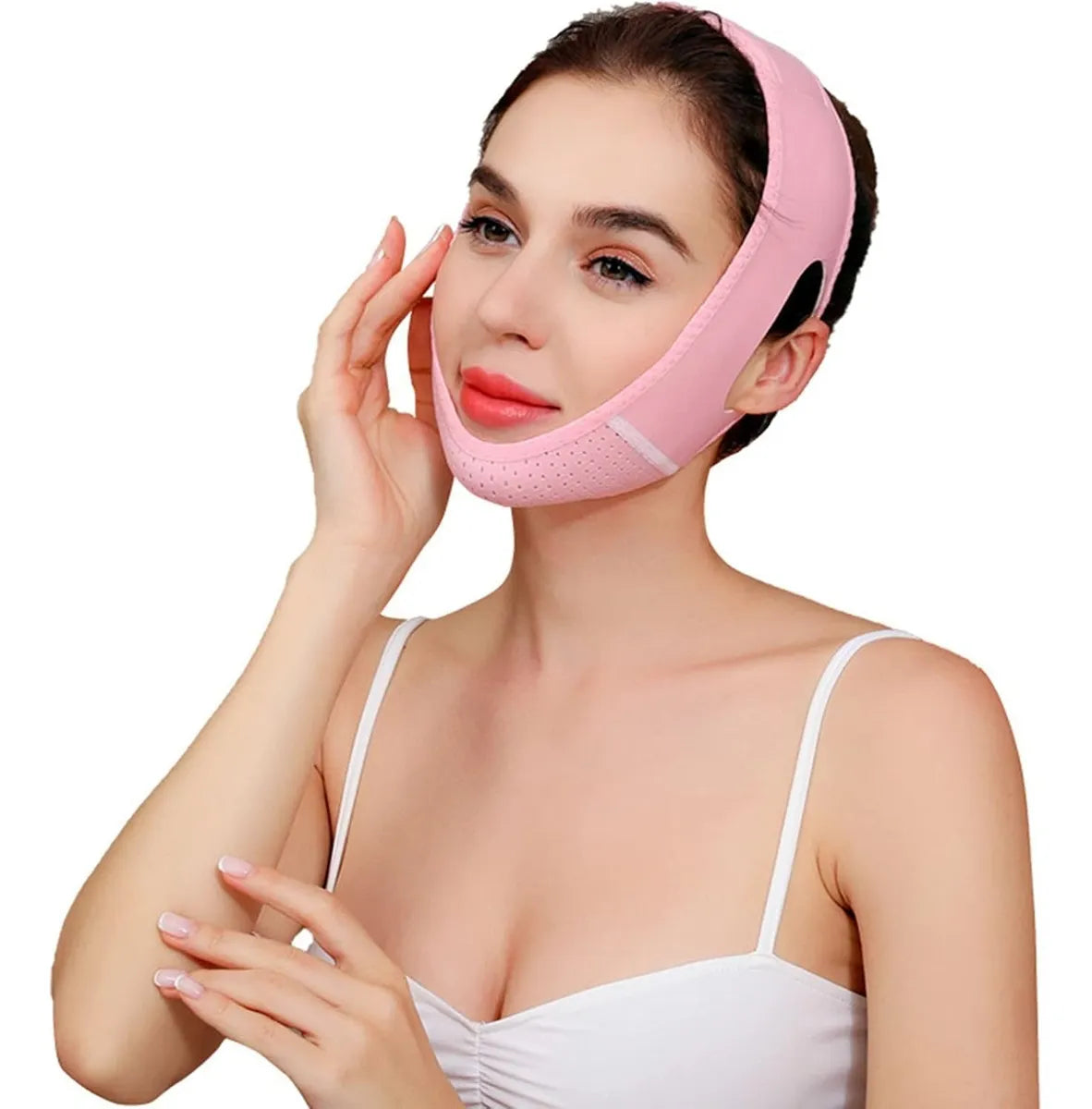 Faja Facial Con Levantamiento De Línea En V