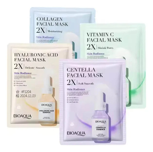 Mascarilla de Tela Facial Bioaqua Hidratante