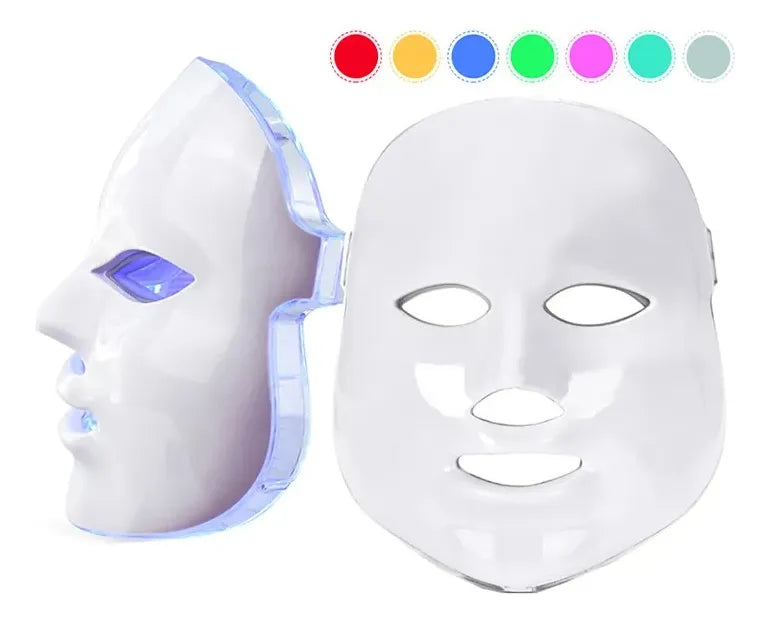 Máscara LED Facial 7 Colores