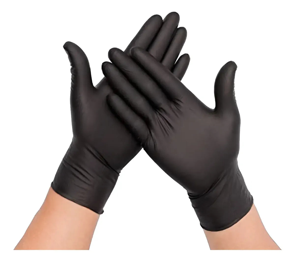 Guantes De Nitrilo Negros Caja 100u