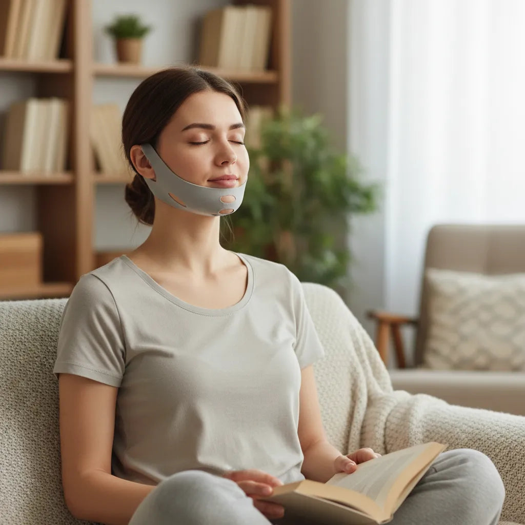 Faja Facial Con Levantamiento De Línea En V