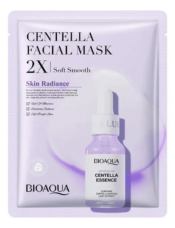 Mascarilla de Tela Facial Bioaqua Hidratante