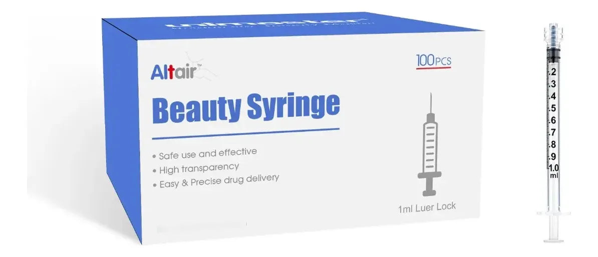Jeringa Rosca 1ml Luer Lock Pack x10u