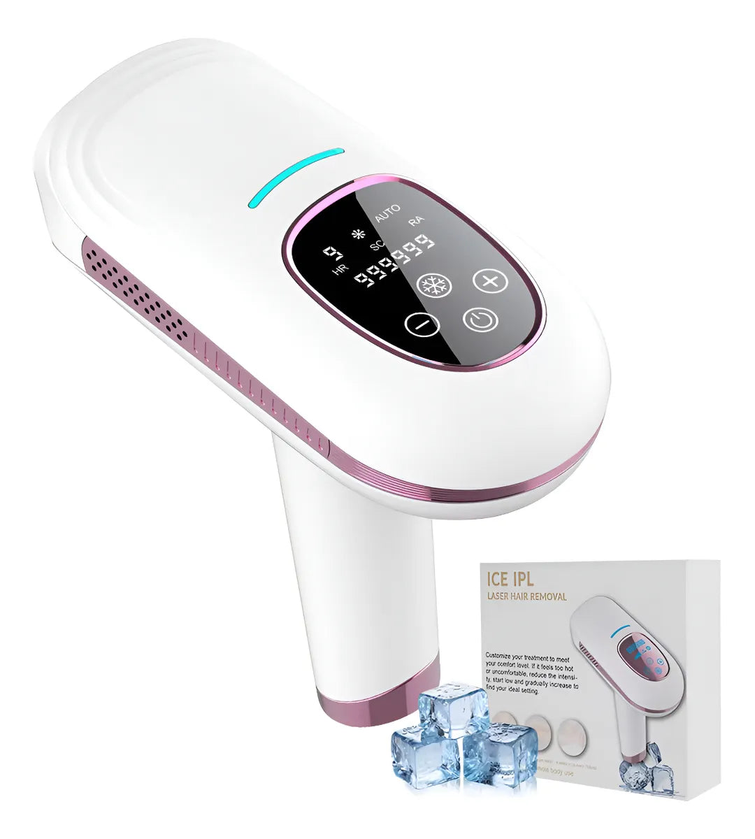 Depiladora Ipl Facial y corporal Cabezal Frio