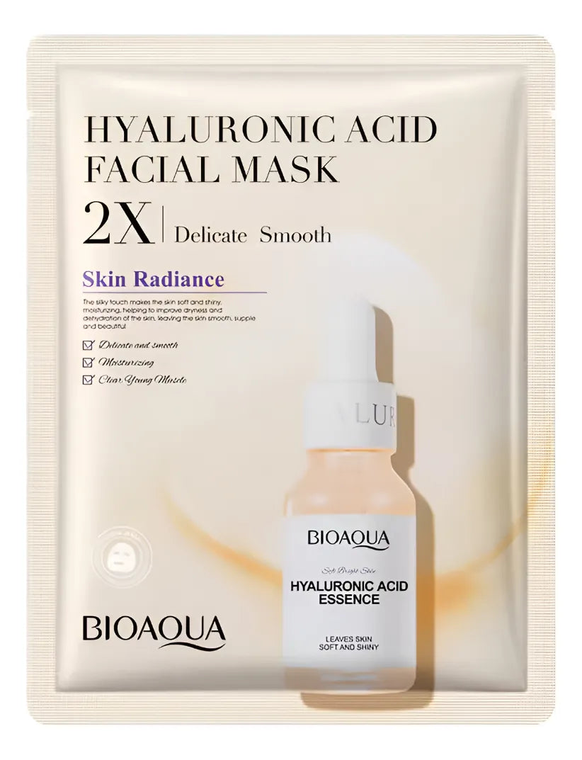 Mascarilla de Tela Facial Bioaqua Hidratante