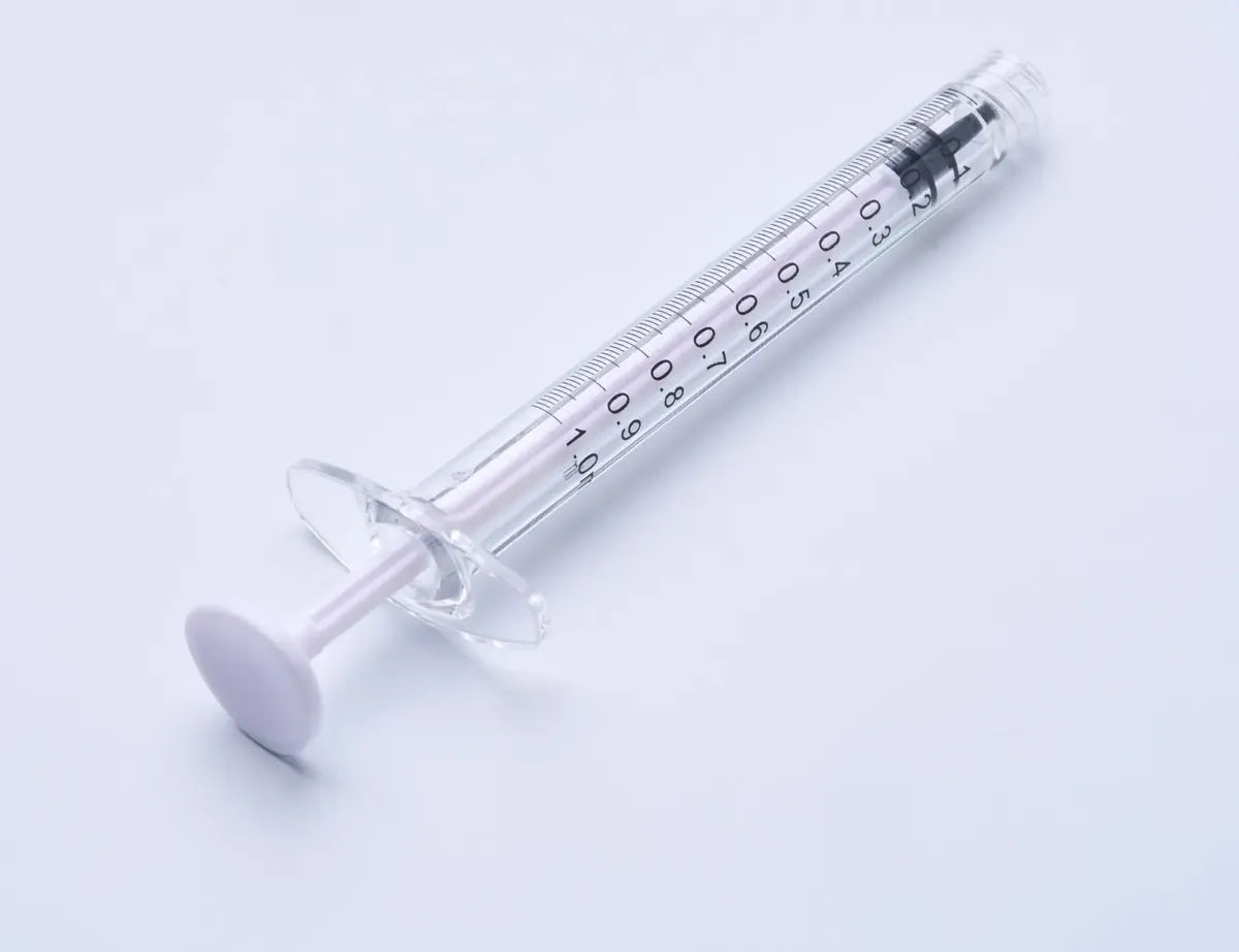 Jeringa Rosca 1ml Alta Calidad Luer Lock 1 Ml caja x100