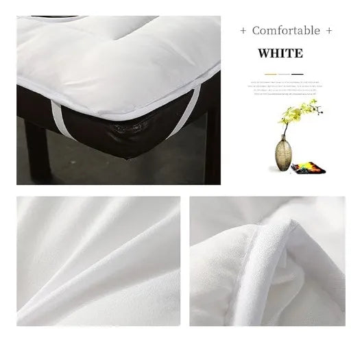 Cubre camilla acolchado para spa con orificio facial