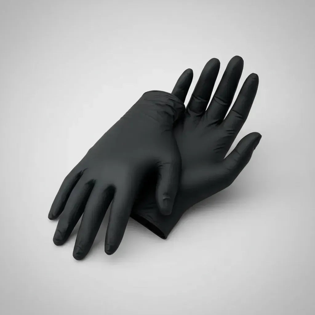 Guantes De Nitrilo Negros Caja 100u