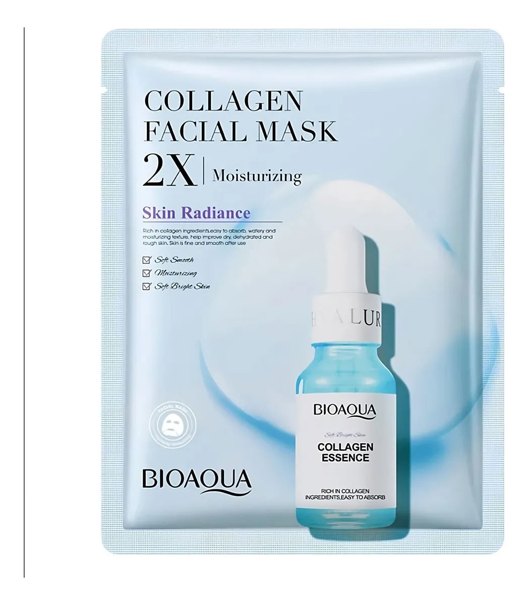 Mascarilla de Tela Facial Bioaqua Hidratante