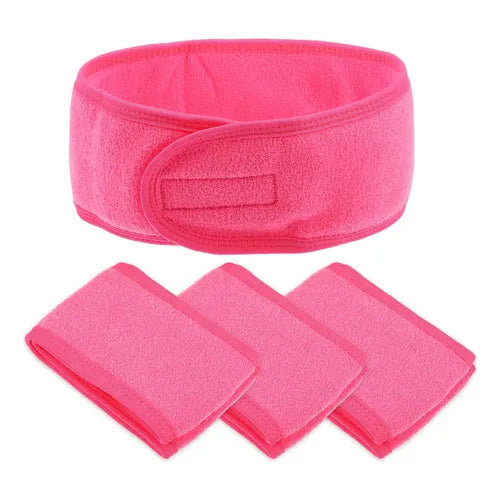 Pack 3 vinchas cosmetologicas ajustables