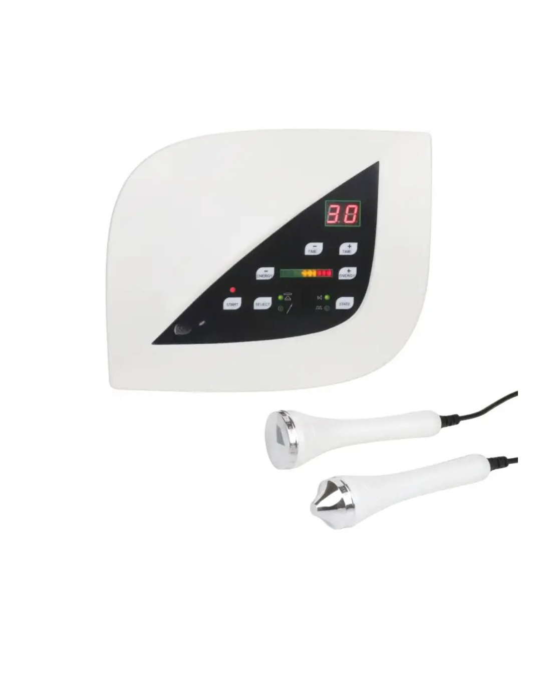Ultrasonido 1 MHz Facial y Corporal Doble Cabezal