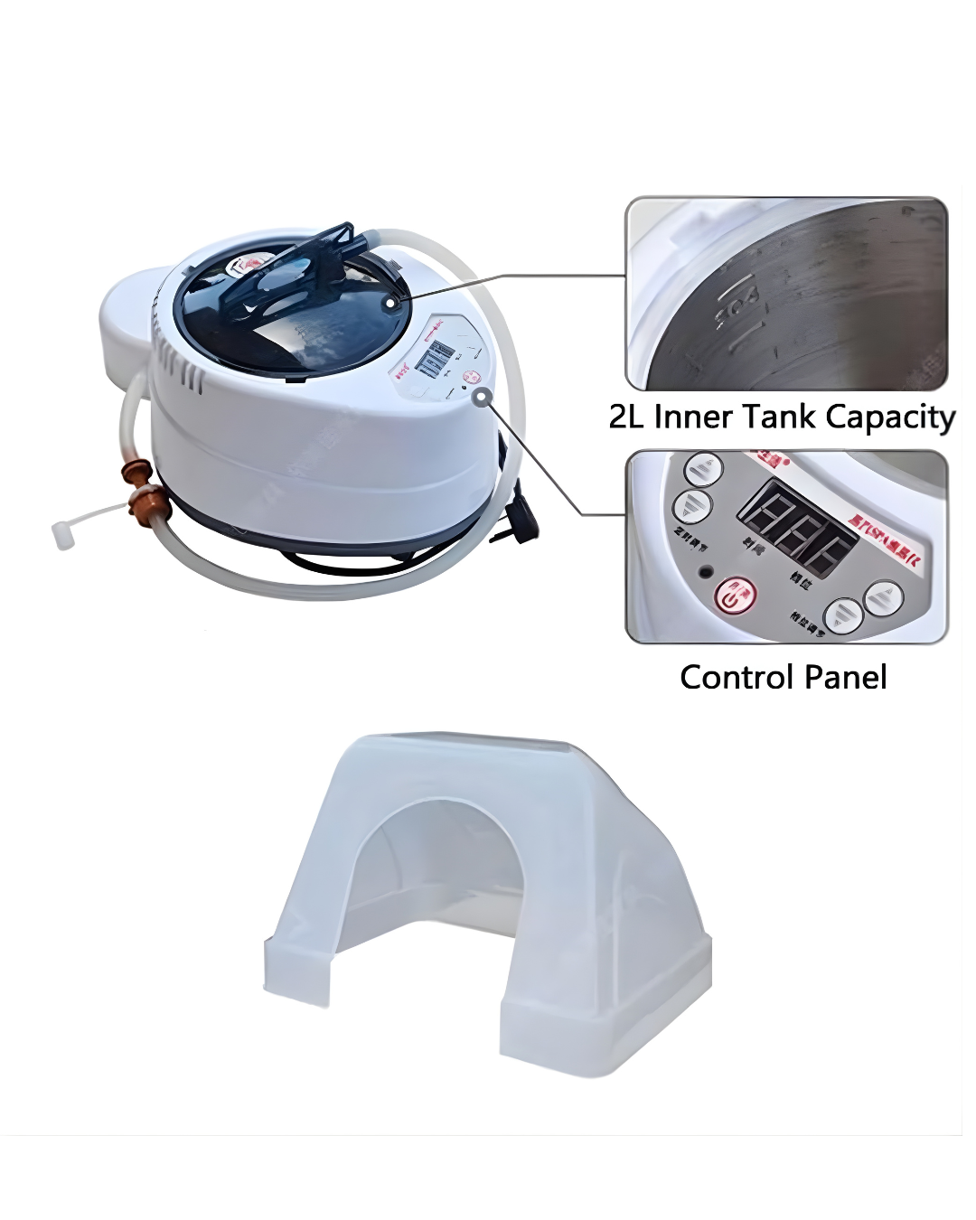 Cupula + vaporera para Head spa
